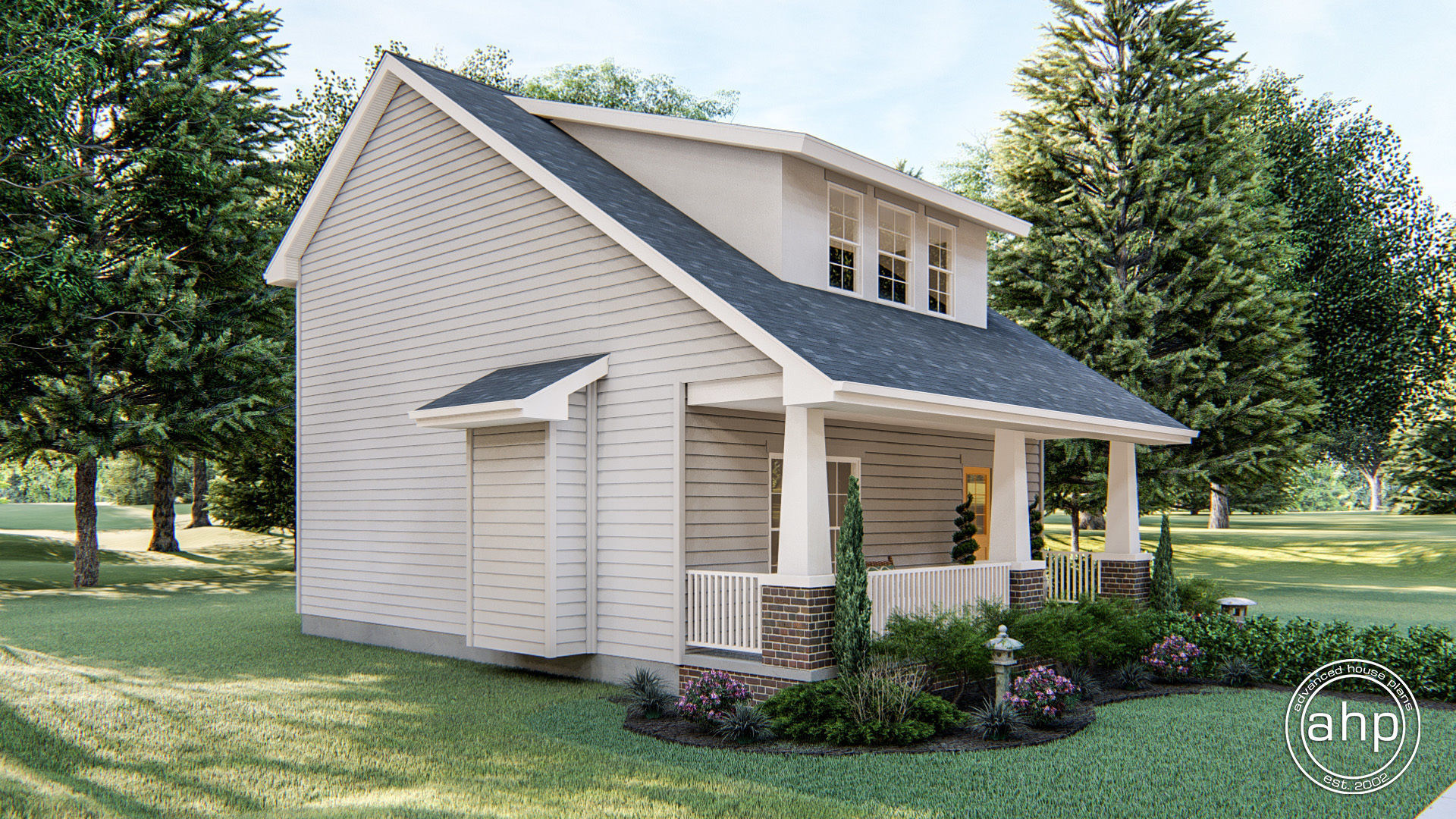 2 Story Cottage Style House Plan Vane Cottage