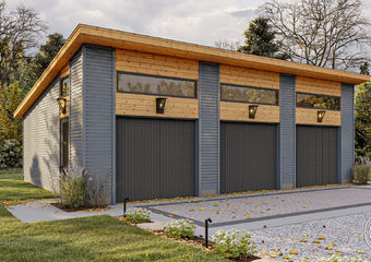 garage plans hartley plan modern build