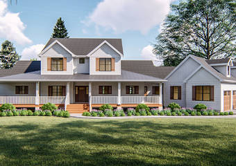 Modern Farmhouse Plans Advanced House Plans
