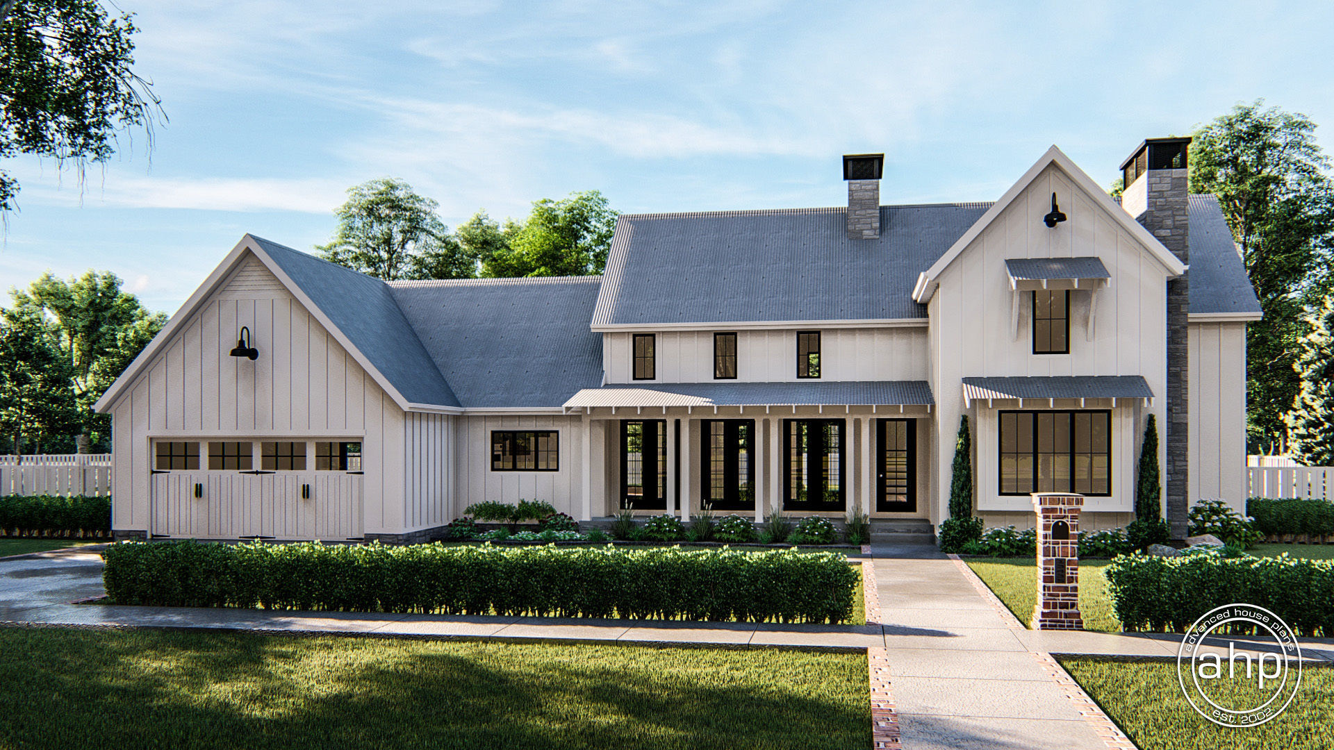 1 5 Story Modern Farmhouse Plan Rosewood